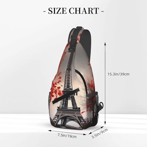 Bolso Cruzado Deporte Estilo Bandolera Negro miniatura 3