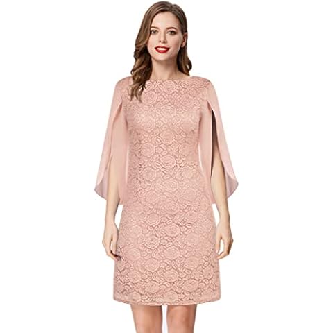 Vestido de Flores de Encaje para Mujer Cover