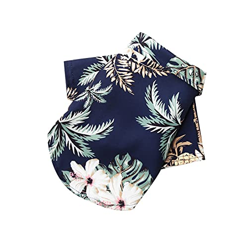 PETCUTE Camisa de Perro Ropa, Camiseta de Verano para Perros Hawaiano,Ropa de Perro Transpirable de Moda para Cachorros,Chaleco Suave para Perros Ropa para Perros Pequeños y Medianos