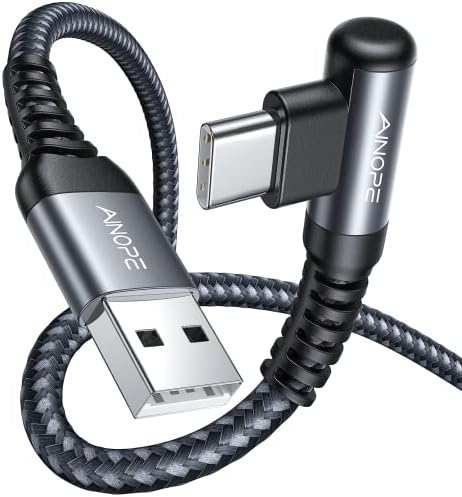 AINOPE USB C Kabel, [2 Stück 1M+1M] USB C Ladekabel, 3.1A USB C Schnellladekabel für Samsung S22 S21 S20 S10 S9, Note 10/9/8, A3 A5 A7, LG V30/V20/G5/G6, Huawei P30/P20/Mate 20, So
