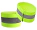 Attmu High Visibility Reflective Wristbands (One Pair), Reflective Ankle Bands, High Visibility and Safety for Jogging, Walking, Cycling - Works as Wristbands, Armband, Leg Straps