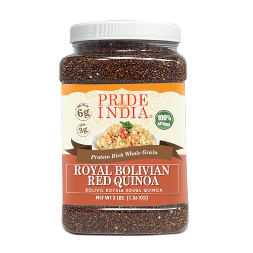 Pride Of India - Natural Royal Red Bolivian Quinoa -