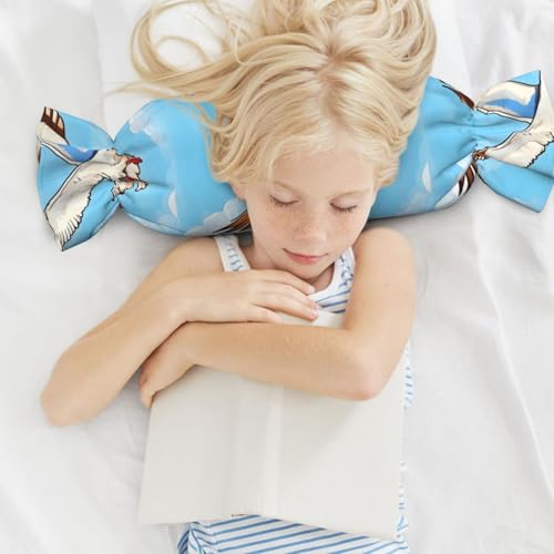 Almohada de espuma viscoelástica 62 cm con cierre de cuerda miniatura 6