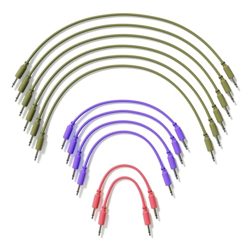 Câbles de raccordement Eurorack TS 3,5 mm pour signaux analogiques stables et précis