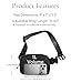 YOSHUYUKI Fanny Pack Crossbody Bag Trendy Waterproof Small Sling Cross Body Purse for Women Men Fashion Waist Packs Mini Belt Pouch Chest Bum Hip Bag Lulu Dupes for Travel Vacation Running Black