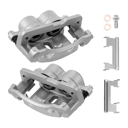 BDFHYK 2pcs Front or Rear Disc Brake Caliper Assembly with Bracket Compatible with Cadillac Escalade ESV/EXT,Compatible with Chevrolet Astro/Avalanche 1500/Silverado 2500 HD Classic 1999-2013,18B4728