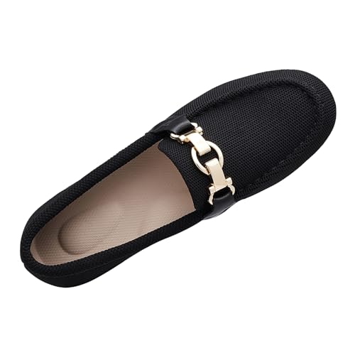 Image of Cvistpieo Loafers for Women Business Casual Shoes Comfortable & Lightweight Penny Loafers Slip On Work Flats