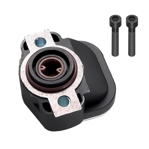 Dogary Car Throttle Position Sensor, Real-time Monitoring TPS Accelerator Control Valve Sensor, OEM# 4882219 5017479AA 4882219AB, Compatible with Dodge Ram Durango Dakota Grand Cherokee (Black)