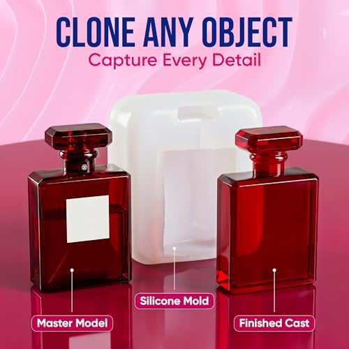 CRAFT RESIN Silicone Mold Making Kit 1 Gallon/8.8 lbs – Platinum Liquid Silicone Rubber for Resin Casting & Mold Maker, 1:1 Mix Ratio, Shore 30A, Bubble-Free Silicone Kit for Molds, Soap & Candle by Craft Resin - Image 2