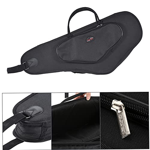 image for Walfront Alto Saxophone Bag 600D Thicken Padded Sax Case with Hard Boa