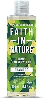 Faith In Nature Natural Rosemary Shampoo, Balancing, Vegan and Cruelty Free, No SLS or Parabens, For Normal to Oily Hair, 400 ml(Pack of 1)