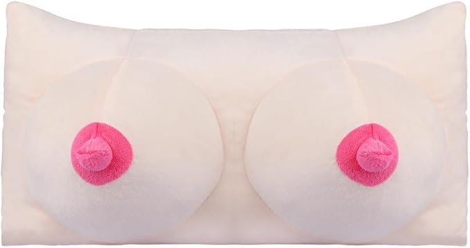 Almohada Forma de Pechos 3D en Plush Suave con Relleno de Fibra miniatura 7