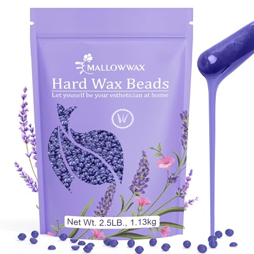 Image of Mallowwax 2.5lb Hard Wax Beads for Hair Removal - Low-Temp Waxing Beads
