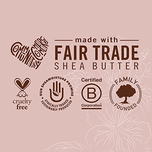 Sheamoisture Shampoo - Coconut & Hibiscus Curl & Shine Shampoo For Curly Hair In Women With Coconut Oil/Vitamin E/Neem Oil, Sulfate Free Coconut Shampoo To Nourish Curls, 13 Fl Oz Ea (Pack Of 4) #TOP6