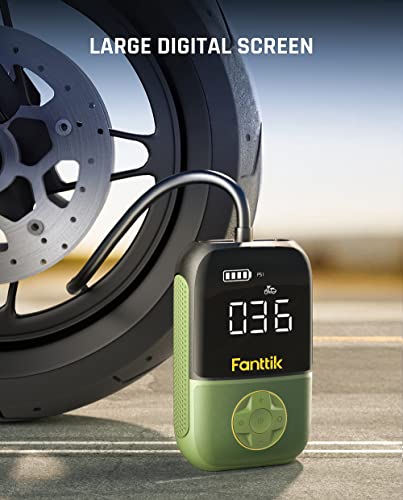 Fanttik X8 Portable Tire Inflator and Air Pump Hose Adapter