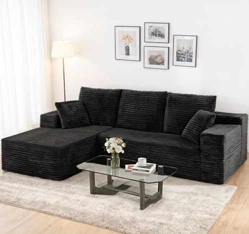 Cloud Couch Sofas for Living Room - Sectional L-Shape Couches