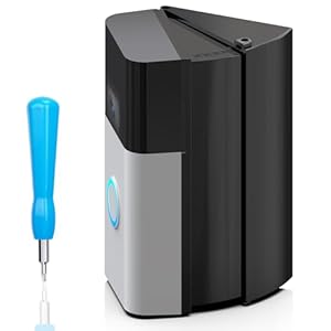 Adjustable (30 to 55 Degree) Video Doorbell Mount, Doorbell Camera Angle Wedge Kit Bracket Compatible with Video Doorbell (2020 release) for Houses, Apartments, Home, Renter