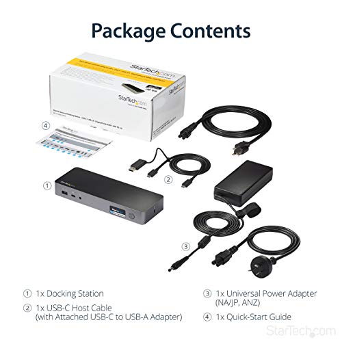 Station d'accueil charge pour ordinateur portable avec double sortie DP - 7