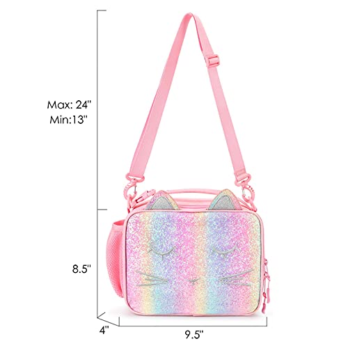 Mibasies KLB0072PKBURB-MBUS Cat Insulated Lunch Box thumb #4