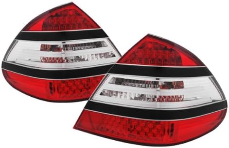 Mercedes E Class W211 Red/Clear LED Tail Lights