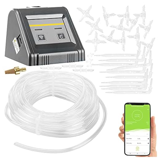 Royal Gardineer Bewässerungscomputer: Automatische WLAN-Bewässerungsanlage BWC-20.app für 10 Topfpflanzen (Zimmerpflanzen Bewässerung)