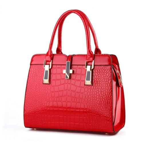 Women Stylish Purse Handbag Lady Large Capacity Cross-Body Bags Solid Color Shoulder Bag with Internal Pocket Wallets2