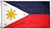 Produktbild Flaggenfritze Flagge Philippinen - 60 x 90 cm