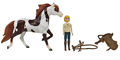 Breyer Spirit Riding Free - Boomerang and Abigail Small Horse and Doll Toy Set