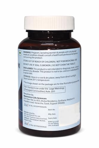 Image of Magnesium Glycinate 2000mg | Highly Bioavailable Magnesium Tablets for Sleep, Muscle Relaxation & Stress Support | 60 Tablets