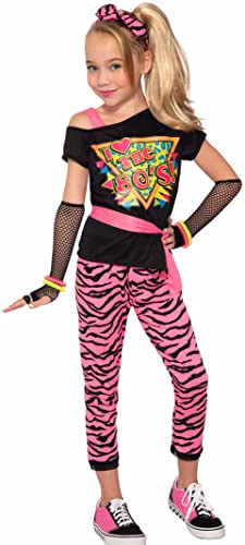 Rubies Child's Forum 80s Wild Child Costume, As Shown, Small for Themed Parties and Halloween