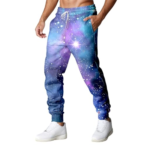 Pantalon cargo sport homme en coton ample et droit pour le jogging