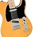 Fender Telecaster Guitar Squier Affinity Series, Maple Fingerboard, Butterscotch Blonde Bundle with 12x Fender Guitar Picks & Liquid Audio Instrument Polishing Cloth