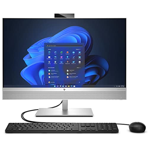 Image of HP EliteOne 870 G9 All-in-One Computer - Intel Core i5 12th Gen i5-12500 Hexa-core (6 Core) 3 GHz - 8 GB RAM DDR5 SDRAM - 256 GB M.2 PCI Express NVMe SSD - 27 inch Full HD 1920 x 1080 - Desktop