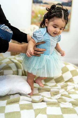 Little Adventures Baby Cinderella Dress Onesie - Machine Washable with No Glitter4