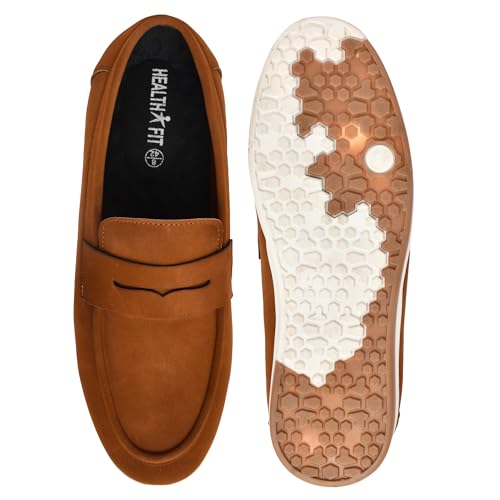 Image of HEALTH FIT Super Comfortable & Breathable Soft Sole Ultra-Lightweight Shoes Everyday Stylish & Durable Classic Design Shoe for Men's 731