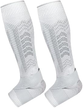 Calf Support Compression Ankle Heel Calf Sleeve Compression Stocking Leg Support Breathable Outdoor Climbing Cycling Basketball Volleyball Soccer Baseball Tennis Golf Running Protector Sport Men Women