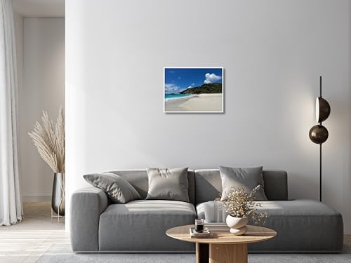 Tableaux muraux individuels photo personnalisée pour habiller un mur vide avec cadre blanc