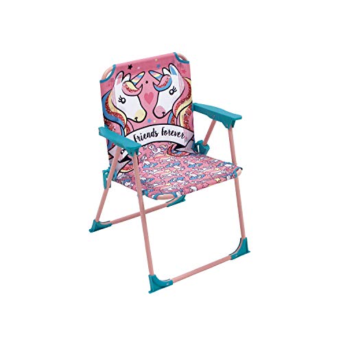 ARDITEX ZK50197 Silla Plegable con Brazos de 38x32x53cm de ZASKA-Unicornio