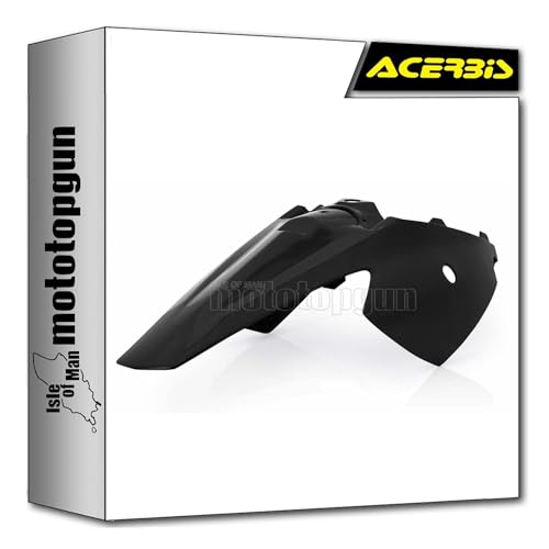 Rear side cowling noir Acerbis 0016365.090 pour réparer les plastiques cassés KTM SX 85