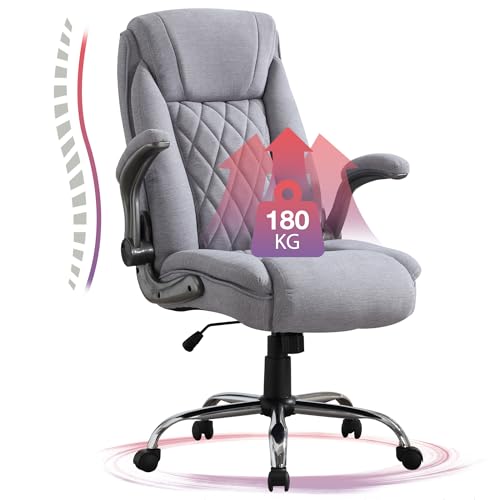 Centilab Ergonomischer Bürostuhl 180KG,Schreibtischstuhl mit Hoher Rückenlehne und Breite...