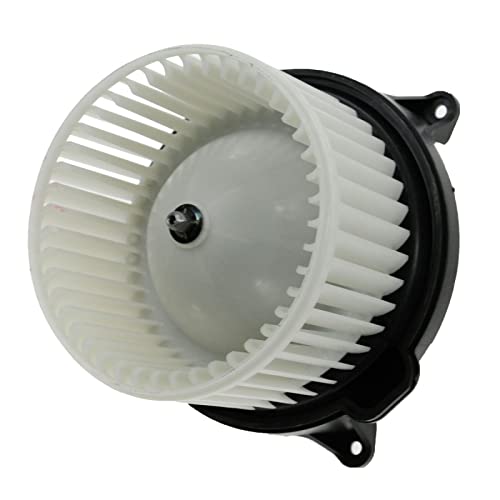 Image of TRQ Heater A /C Blower Motor w /Fan Cage Compatible with 05-21 Pathfinder Xterra Frontier Pickup