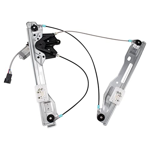 Image of TRQ Front Left Power Window Regulator & Motor Assembly Drivers Side Compatible with 2013-2020 Ford Fusion