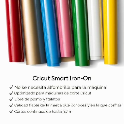 Miniatura 8 de Cricut Joy Smart Vinilo Textil Negro - Rollo Htv Termoadhesivo Para Camisetas - 30.5 Cm X 1.8 M