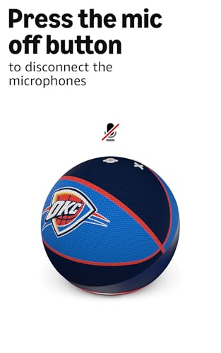 Image of Amazon Echo Dot (newest model) | Officially Licensed NBA Limited-Edition | Oklahoma City Thunder