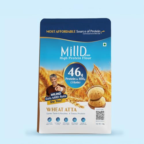MillD High Protein Atta, 5kg - Image 2