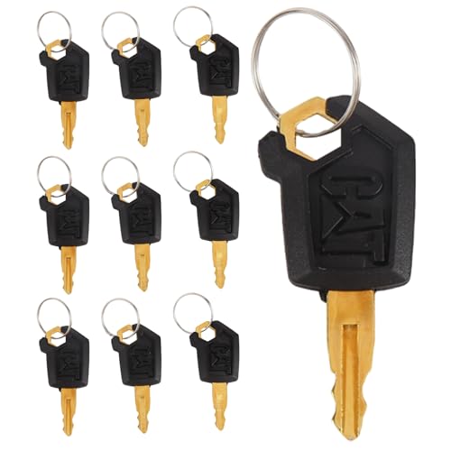 Cat Keys 5P8500 Compatible with Cater-Pillar Heavy Equipment Ignition Keys