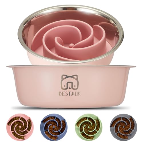 Bestalk 2-in-1 Slow Feeder Bowl