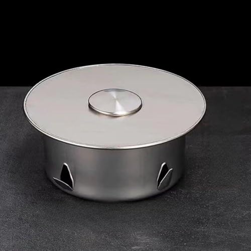 CashMuch Cubierta de chimenea de acero inoxidable para chimenea de 63 mm, 75 mm, 83 mm, 90 mm, 110 mm, barrera contra olores y entt con luz ajustable, color plateado