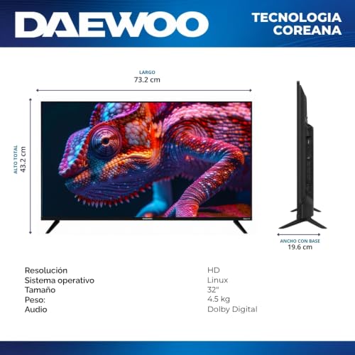 El Mejor Listado de chedraui pantallas los preferidos por los clientes. 2 chedraui pantallas marca Daewoo (2)