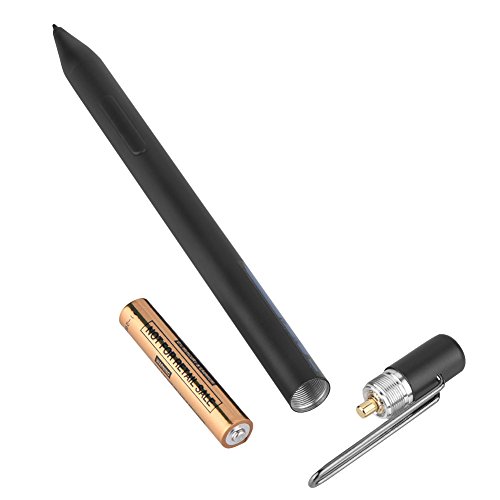 Penna Stilo per Tablet sensibilità Alla Pressione 1024 Gomma Leggera Reazione Rapida per pro 3 Pro4 Transformer T3 Spectre X360 2017 BLACK